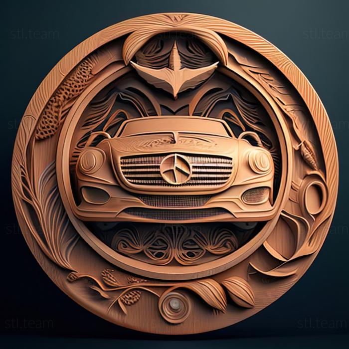 3D model Mercedes Benz R170 (STL)